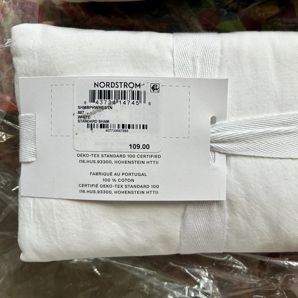 Parachute Brushed Cotton Sham Set "white" standard size - Picture 3 of 3